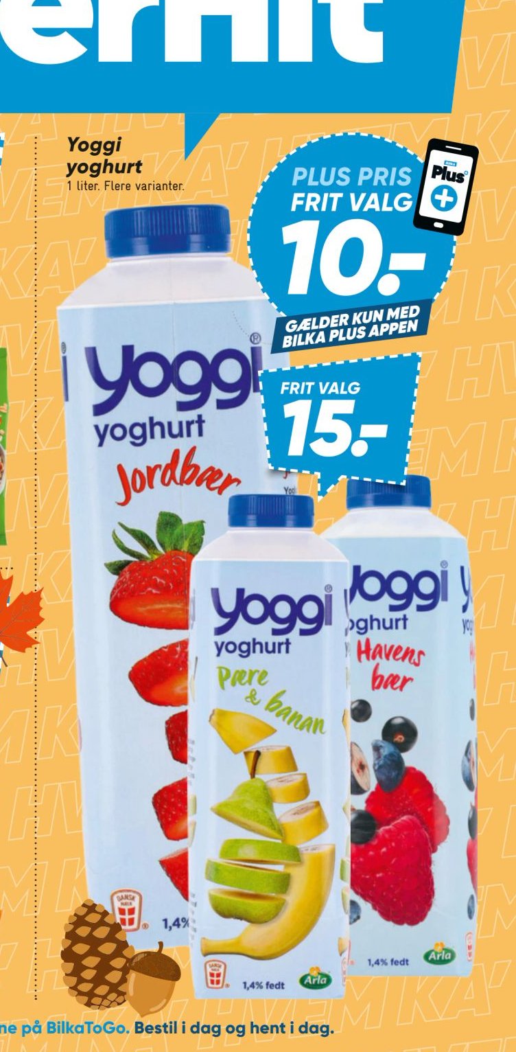 Yoggi yoghurt – Bilka
