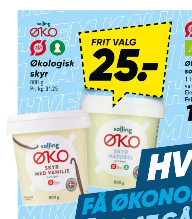 Økologisk skyr – Bilka