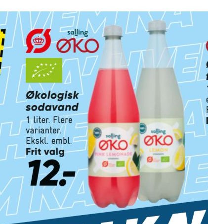Økologisk sodavand – Bilka