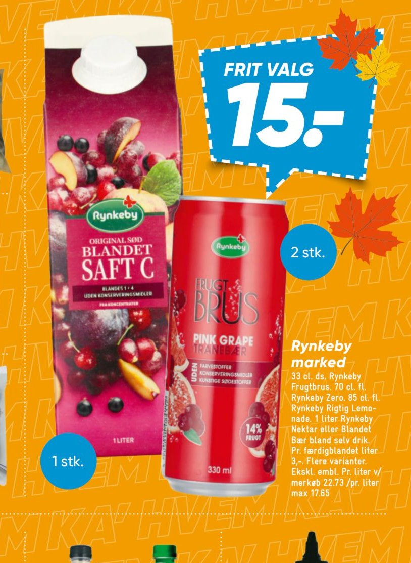 Rynkeby marked – Bilka