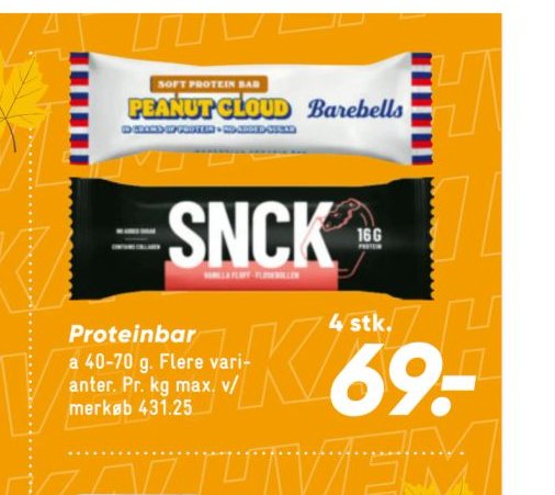 Proteinbar – Bilka