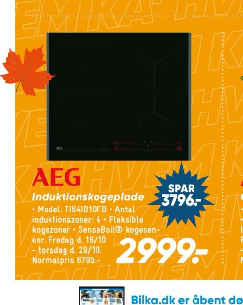 Induktionskogeplade – Bilka