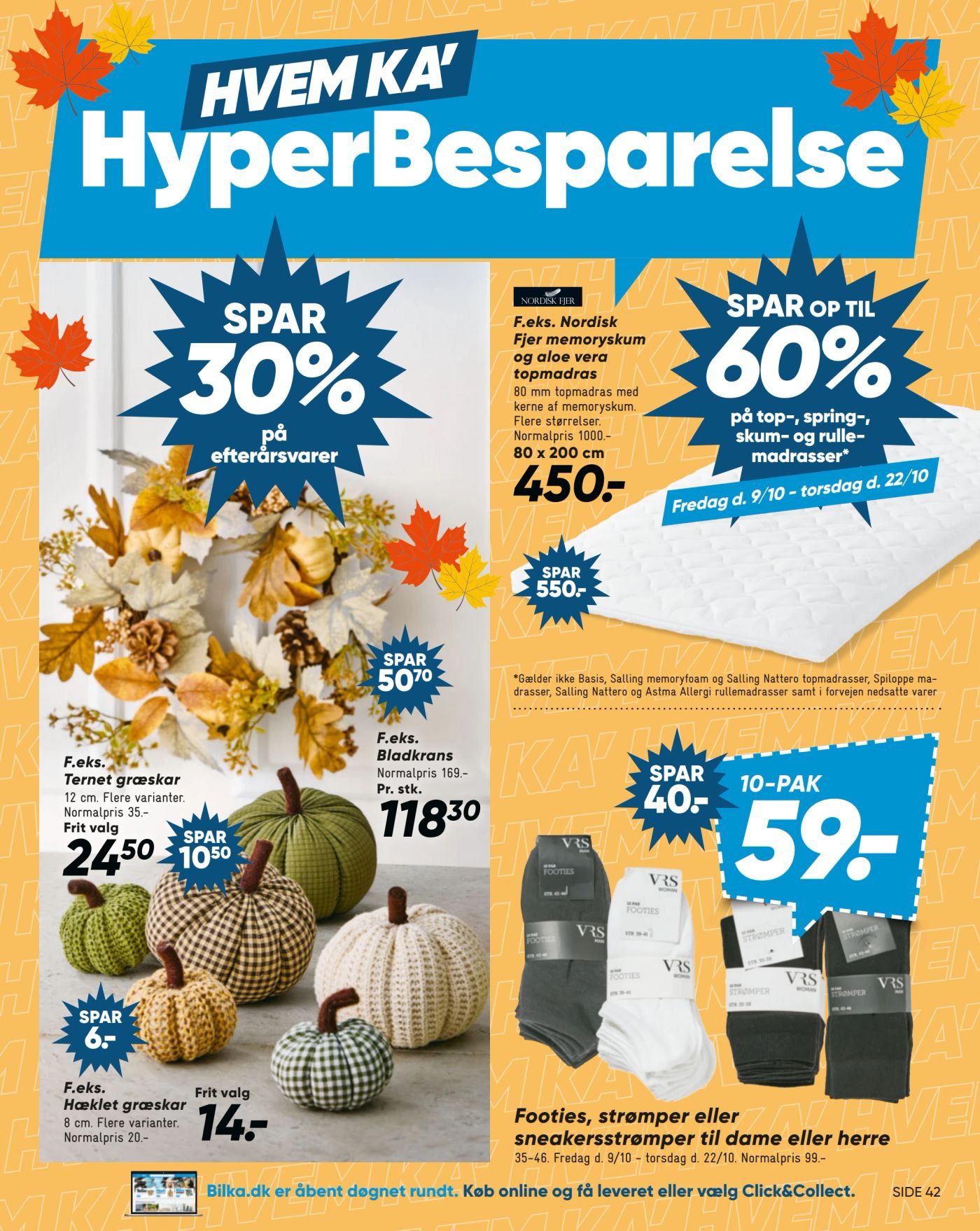 F.eks. Ternet Græskar 12 Cm. Flere Varianter – Bilka