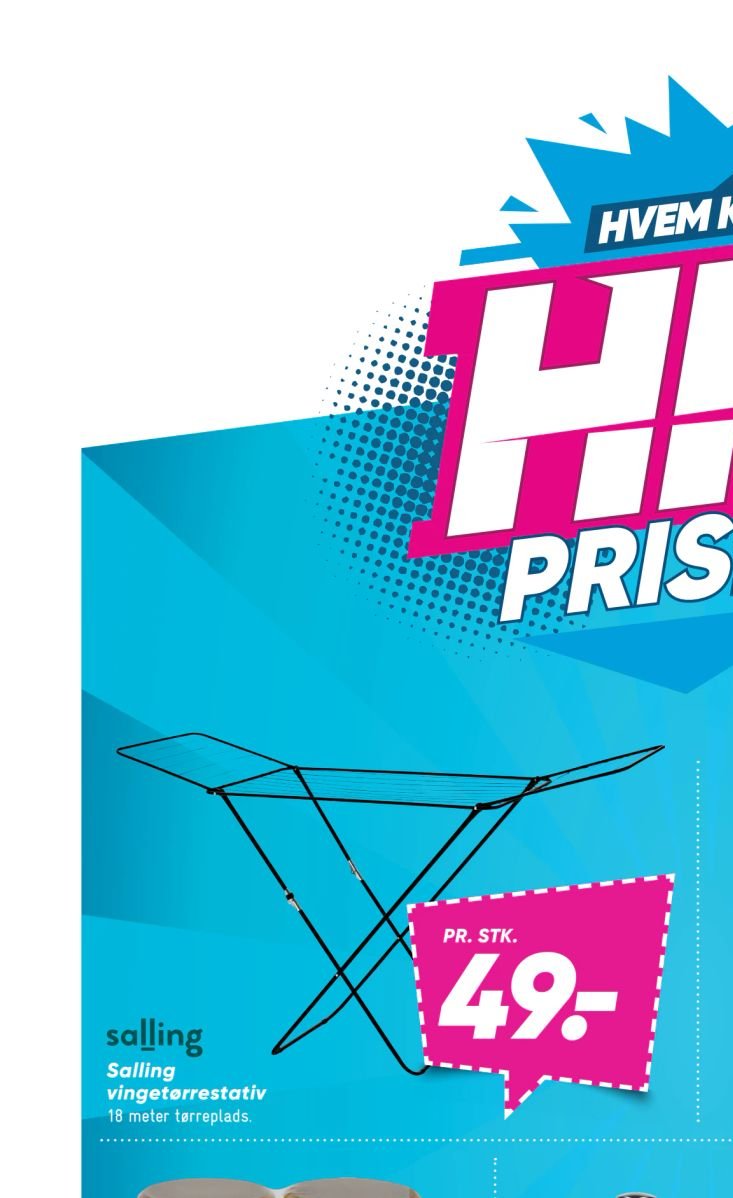 Salling vingetørrestativ – Bilka