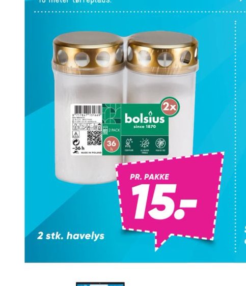 2 stk. havelys – Bilka