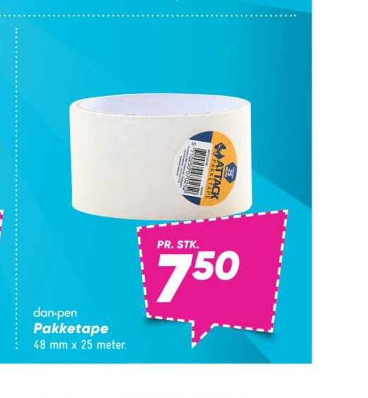 Pakketape – Bilka