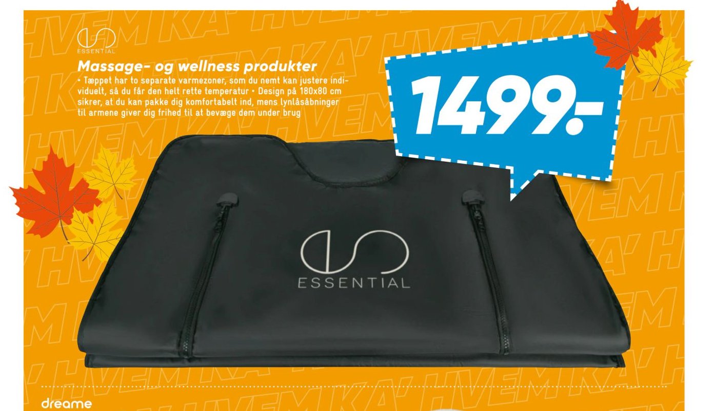 Massage- og wellness produkter – Bilka