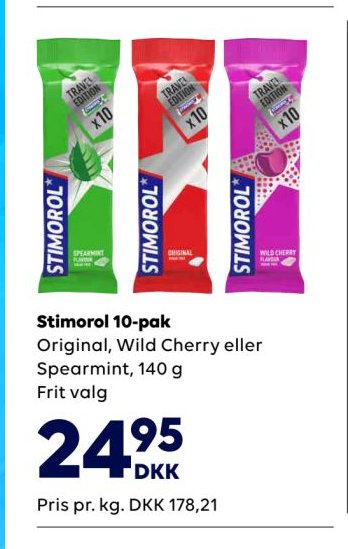 Stimorol 10-pak – BorderShop