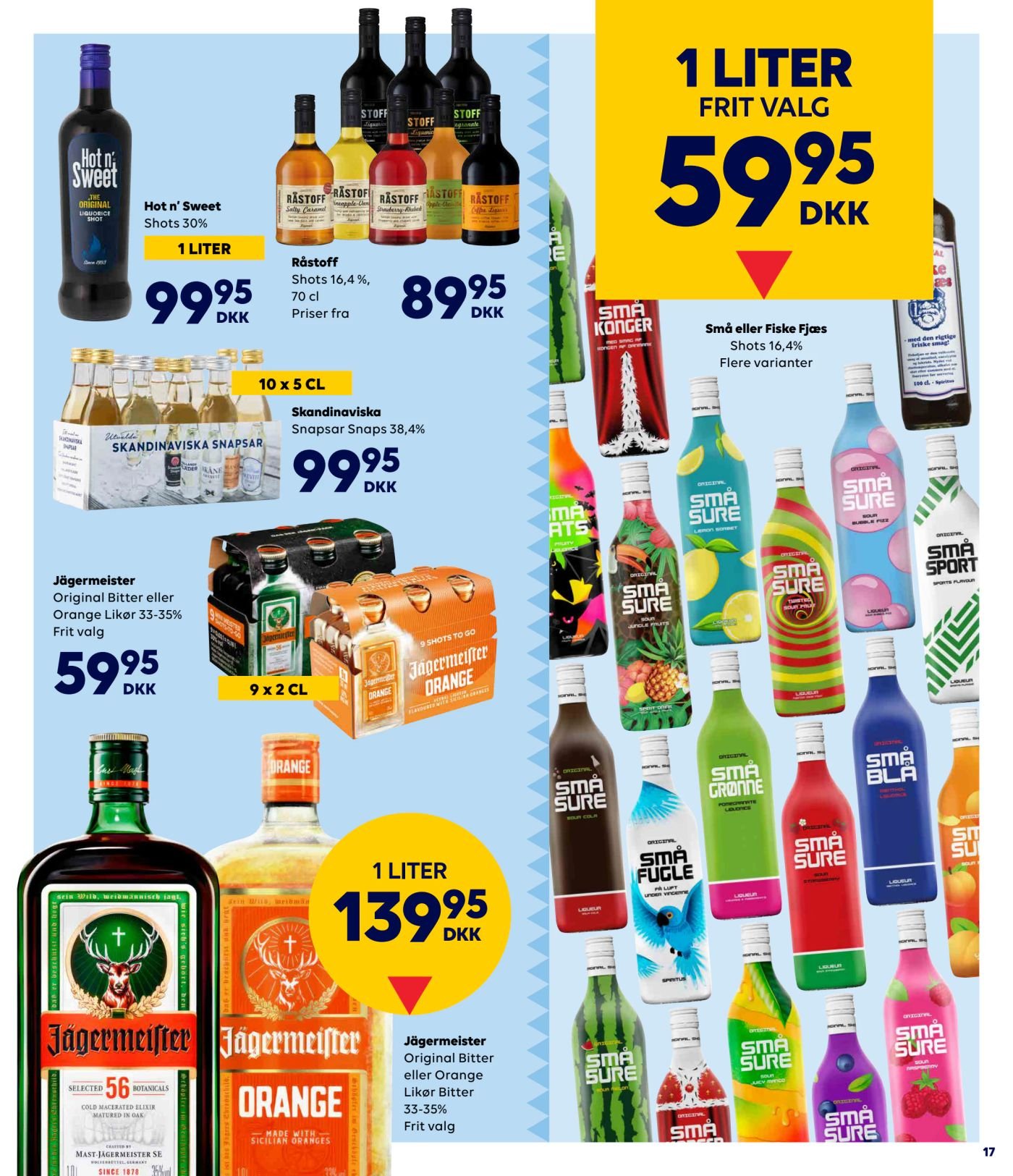 1 LITER FRIT VALG – BorderShop