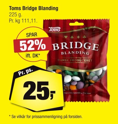 Toms Bridge Blanding 275 g. – Calle