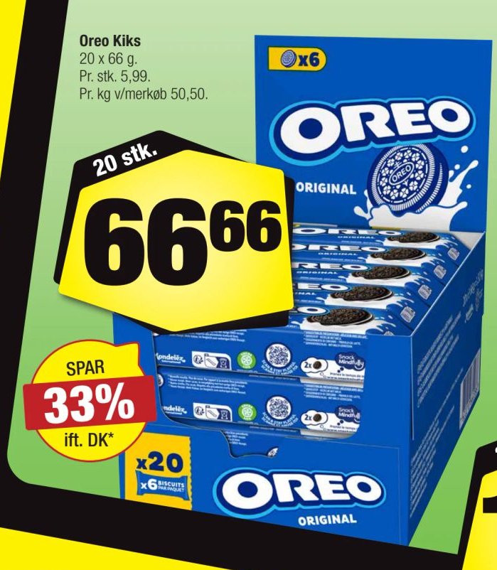 Oreo Kiks 20 stk. – Calle