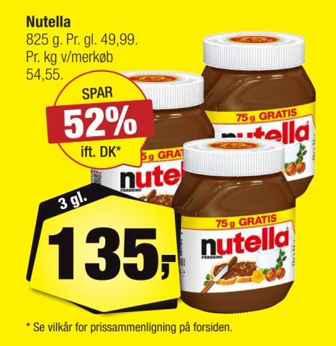 Nutella 3 gl. – Calle