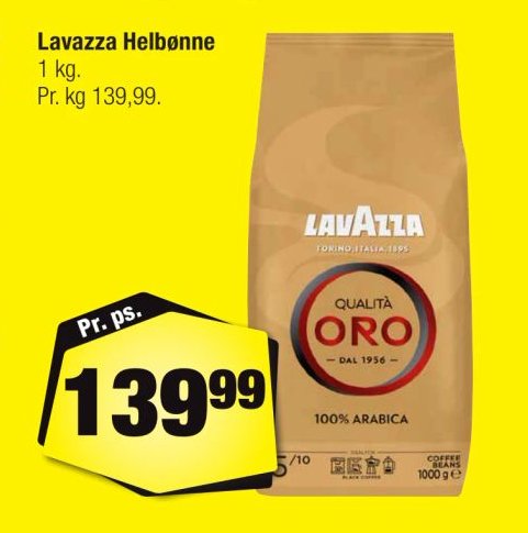 Lavazza Helbønne 1000 g – Calle