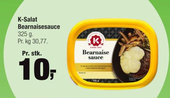 K-Salat Bearnaisesauce – Calle