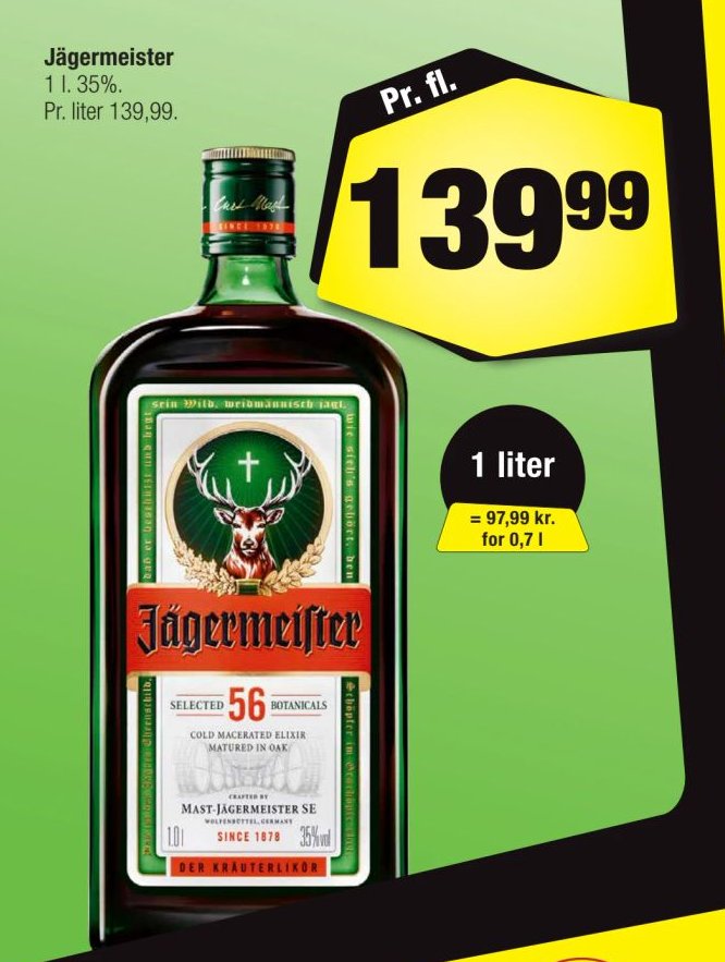 Jägermeister 1 l – Calle