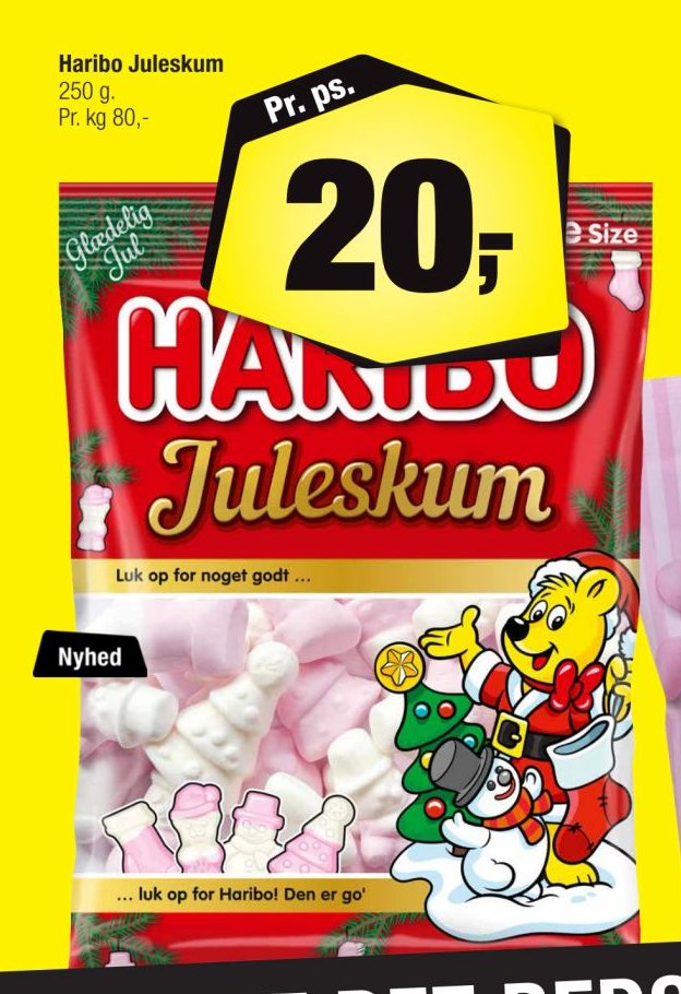 Haribo Juleskum 250 g – Calle