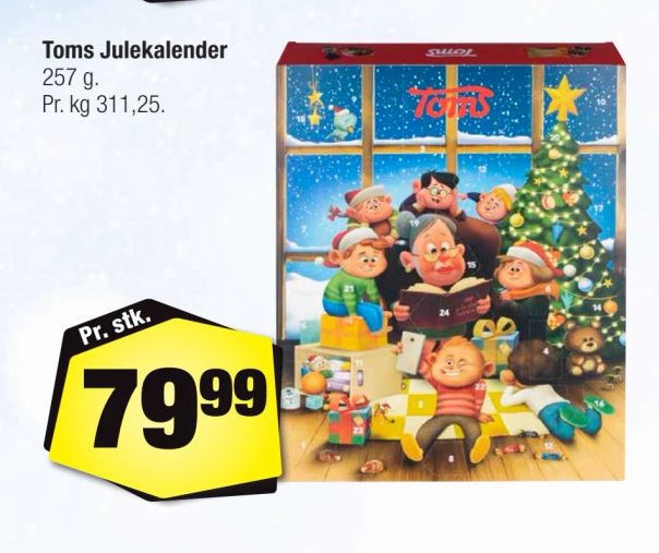 Toms Julekalender 267 g – Calle