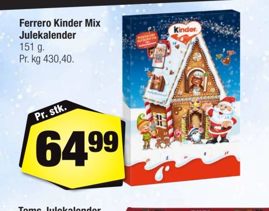 Ferrero Kinder Mix Julekalender – Calle