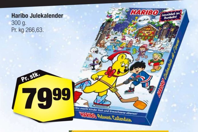 Haribo Julekalender – Calle