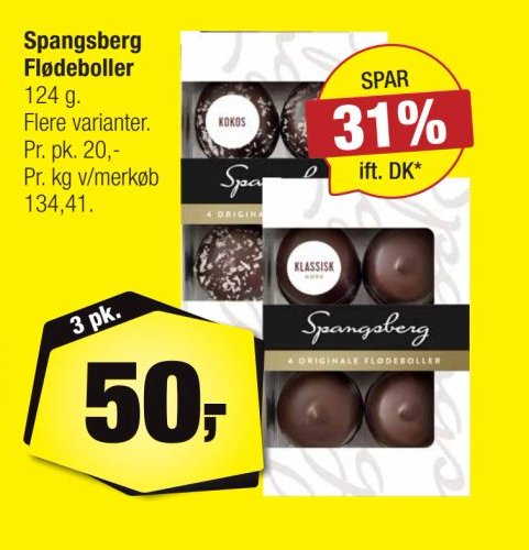 Spangsberg Flødeboller – Calle