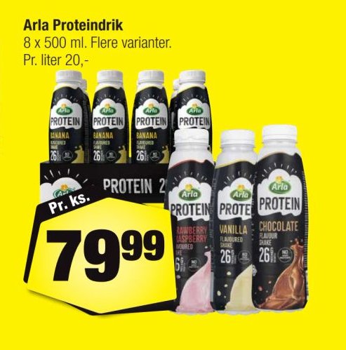 Arla Proteindrik – Calle