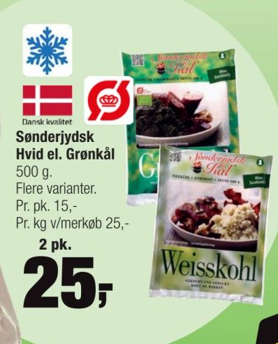 Sønderjydsk Hvid el. Grønkål – Calle