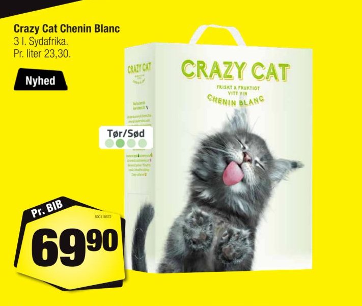 Crazy Cat Chenin Blanc – Calle