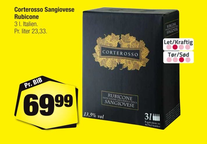Corterosso Sangiovese Rubicone – Calle
