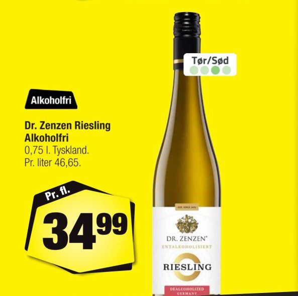 Dr. Zenzen Riesling Alkoholfri – Calle