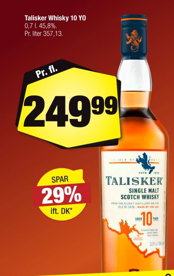 Talisker Whisky 10 YO – Calle