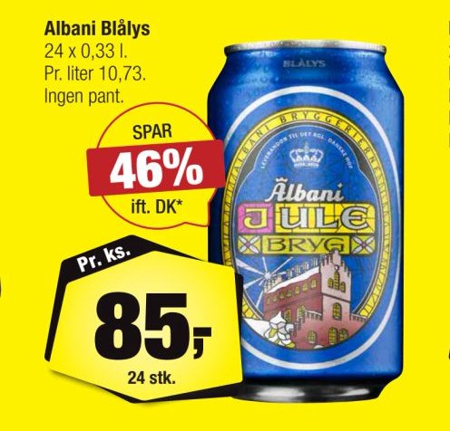 Albani Blålys – Calle