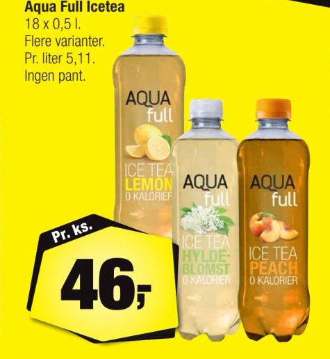 Aqua Full Icetea – Calle