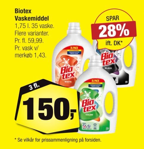 Biotex Vaskemiddel – Calle