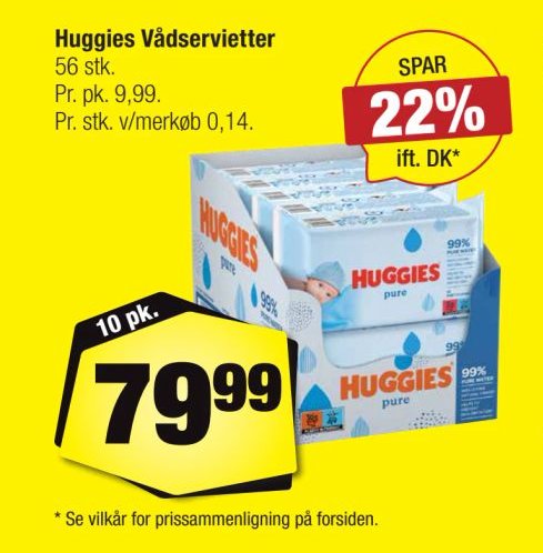 Huggies Vådservietter – Calle