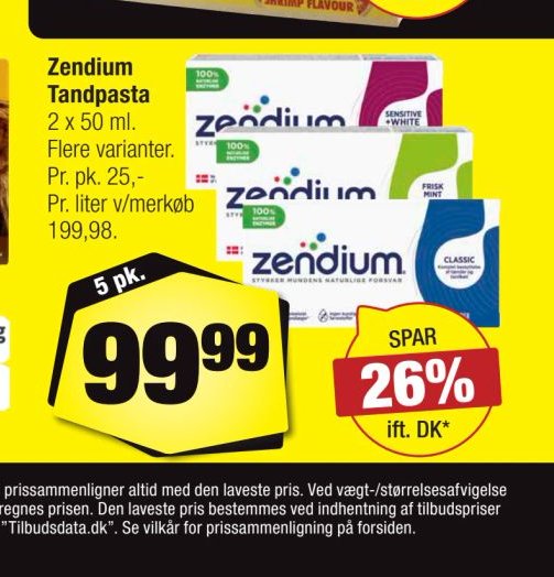Zendium Tandpasta – Calle
