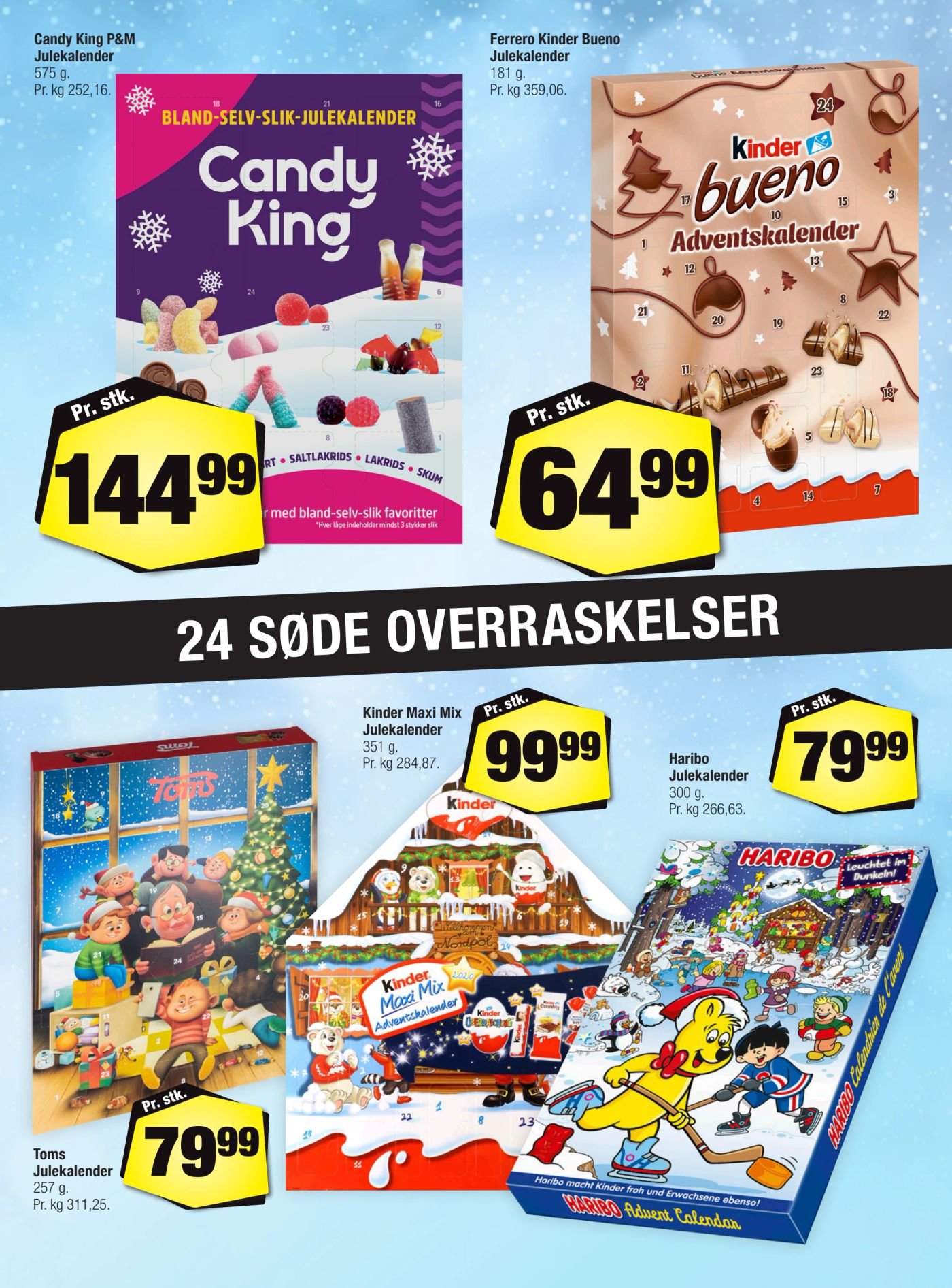 Candy King P&M Julekalender – Calle