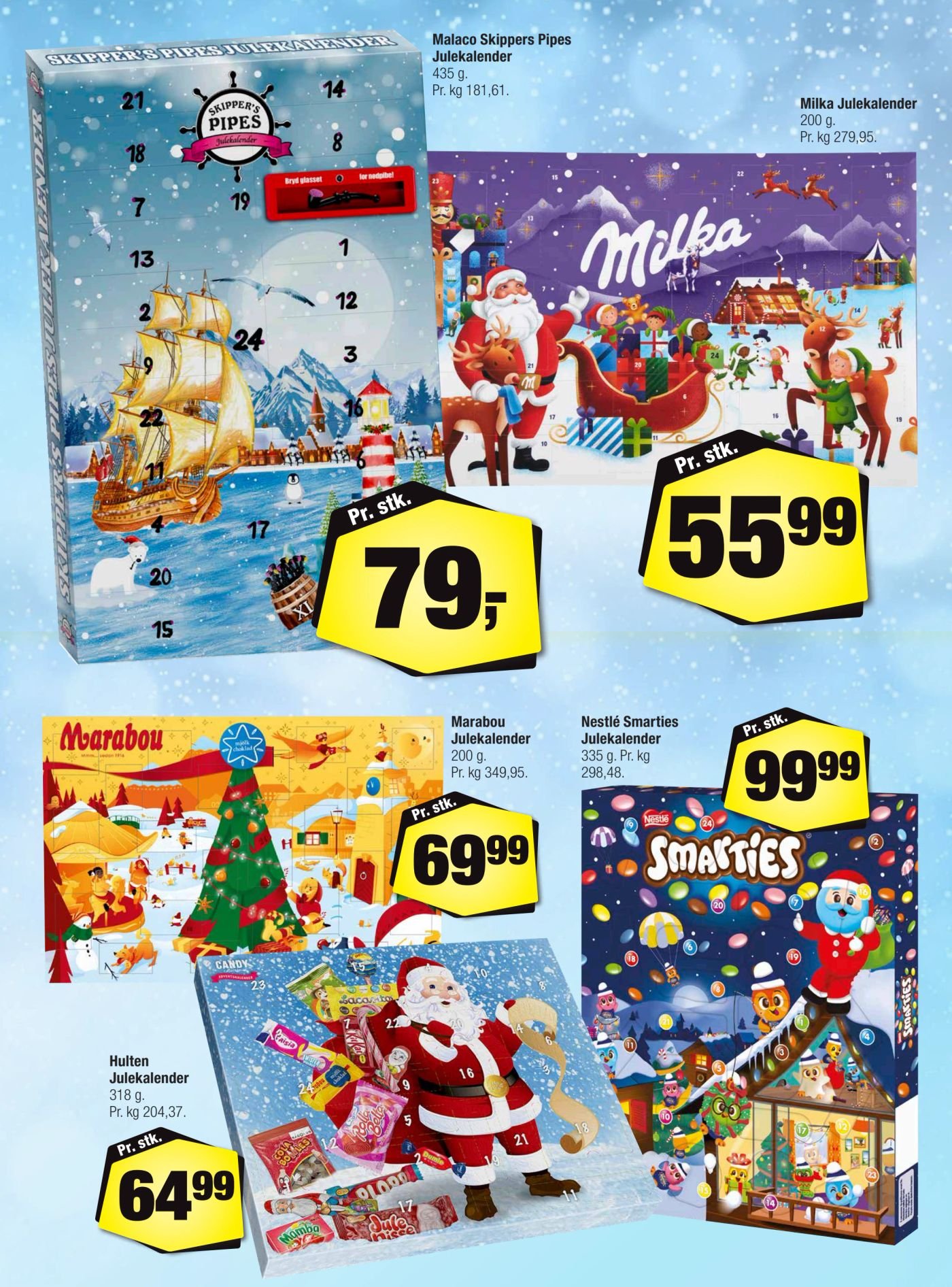 Milka Julekalender – Calle