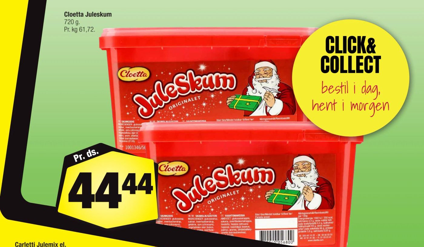 Cloetta Juleskum – Calle