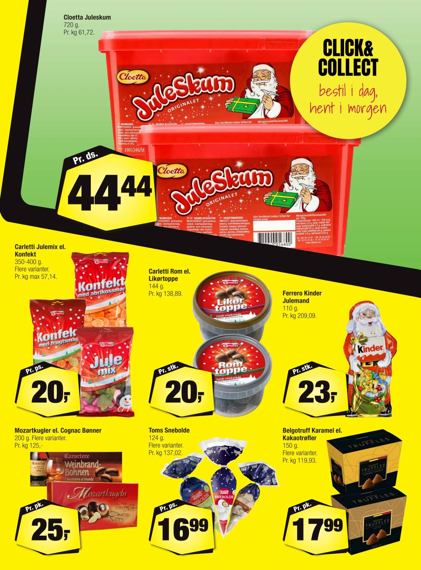 Ferrero Kinder Julemand – Calle