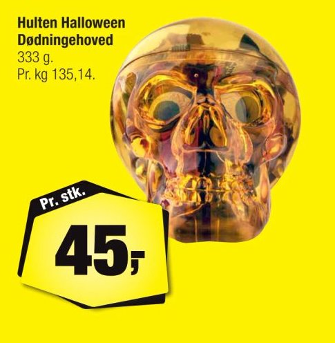 Hulten Halloween Dødningehoved – Calle