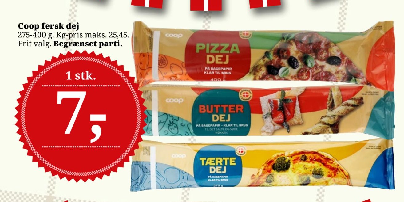 Coop fersk dej – Dagli'Brugsen