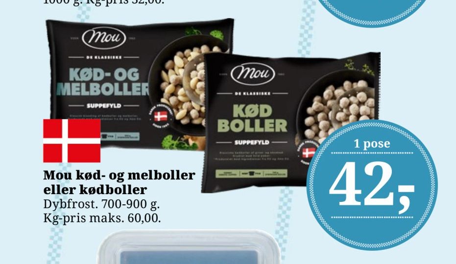 Mou kød- og melboller eller kødboller – Dagli'Brugsen