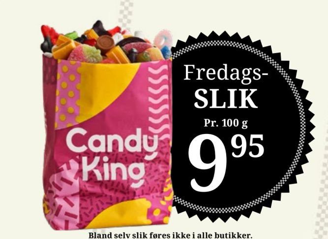 Fredags-SLIK – Dagli'Brugsen