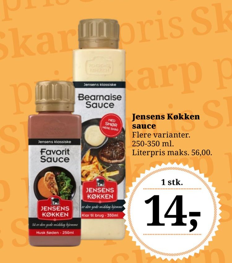 Jensens Køkken sauce – Dagli'Brugsen