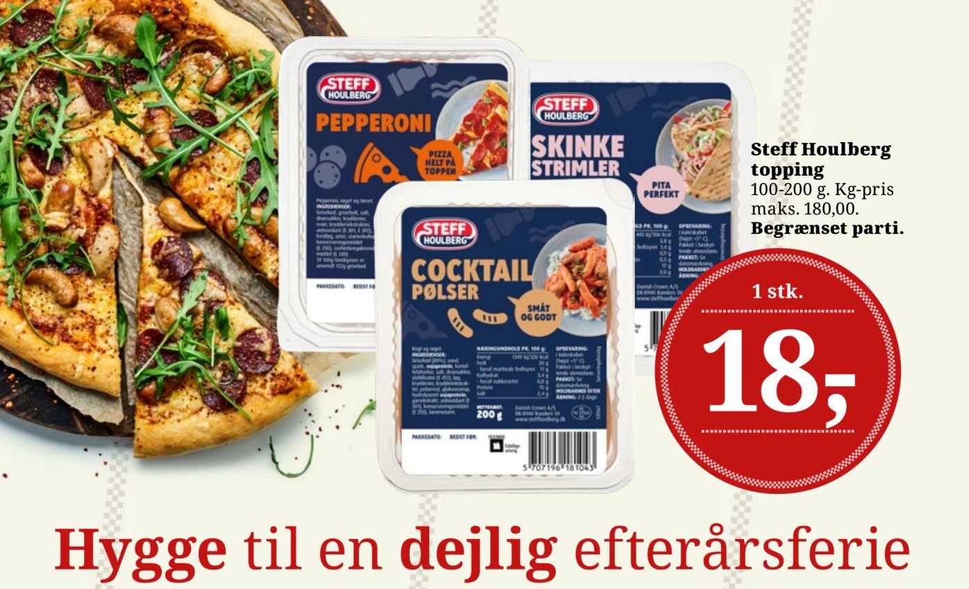 Steff Houlberg topping – Dagli'Brugsen