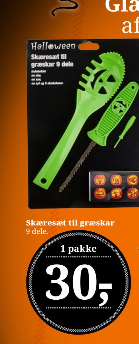 Skæresæt til græskar – Dagli'Brugsen