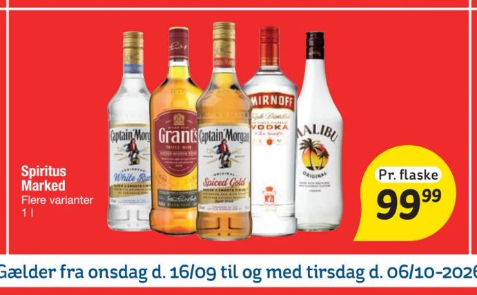 Spiritus Marked Flere varianter 1 l – fakta Tyskland