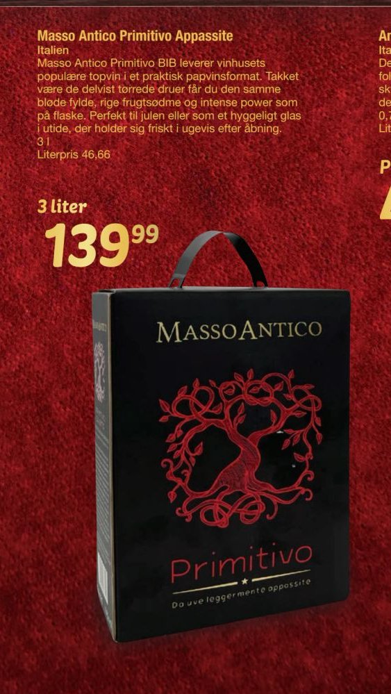 Masso Antico Primitivo Appassite – fakta Tyskland