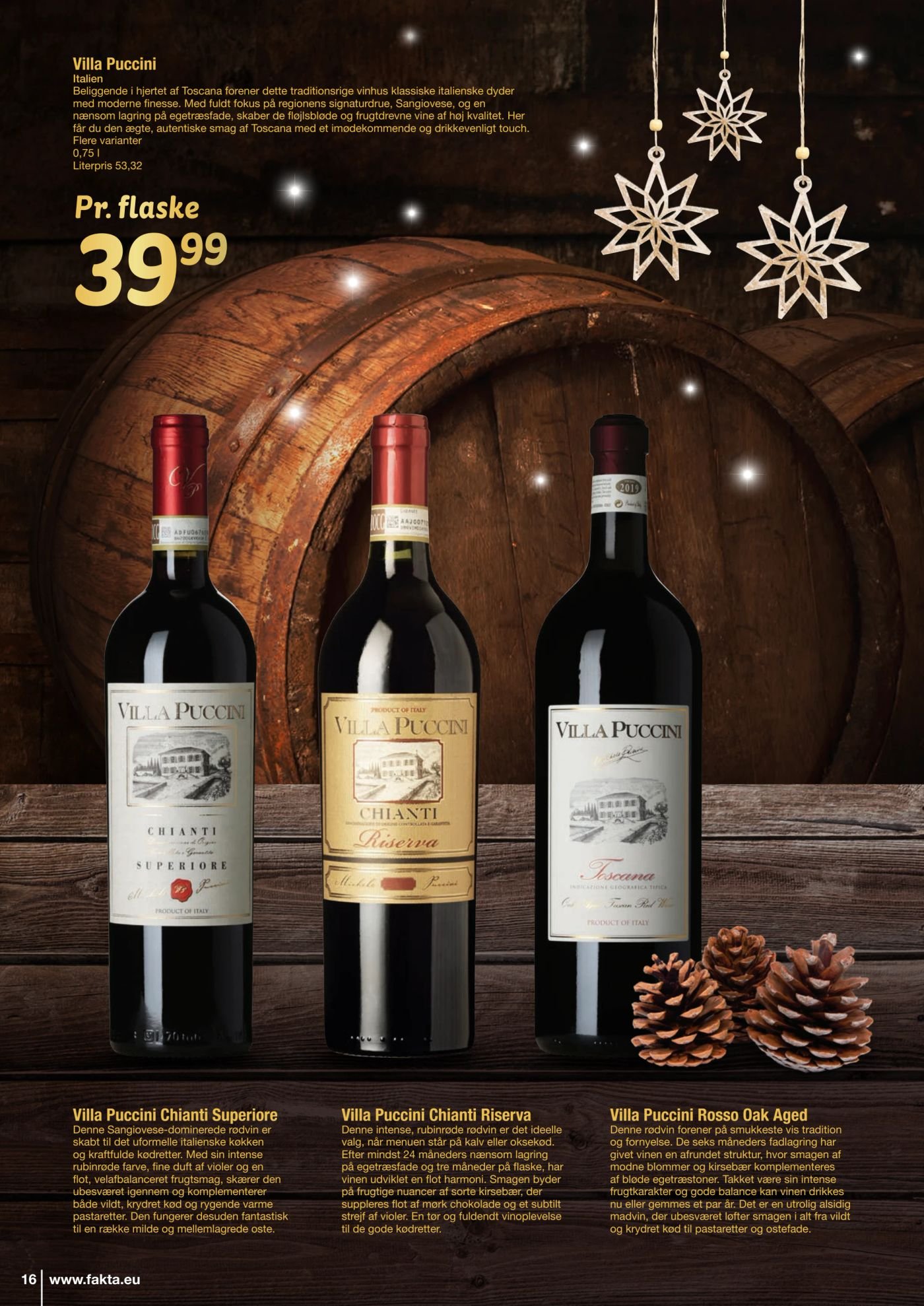 Villa Puccini Rosso Oak Aged – fakta Tyskland