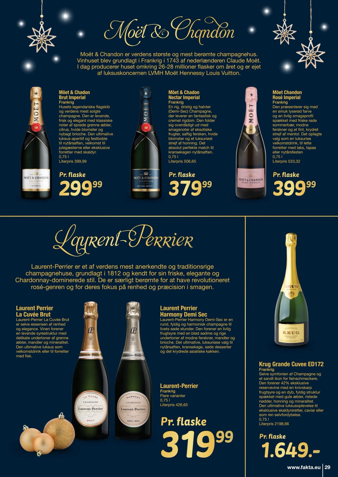 Laurent Perrier Harmony Demi Sec – fakta Tyskland